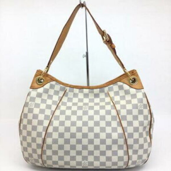 Louis Vuitton Galliera Damier Azur White Shoulder Bag - Picture 2 of 8